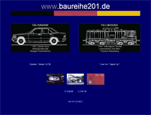 Tablet Screenshot of baureihe201.de